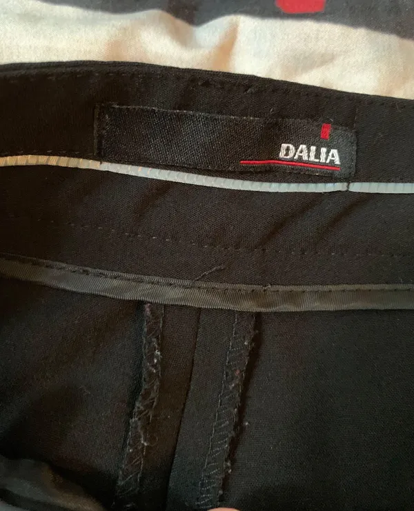 Dalia Vintage Black Pants - Image 5
