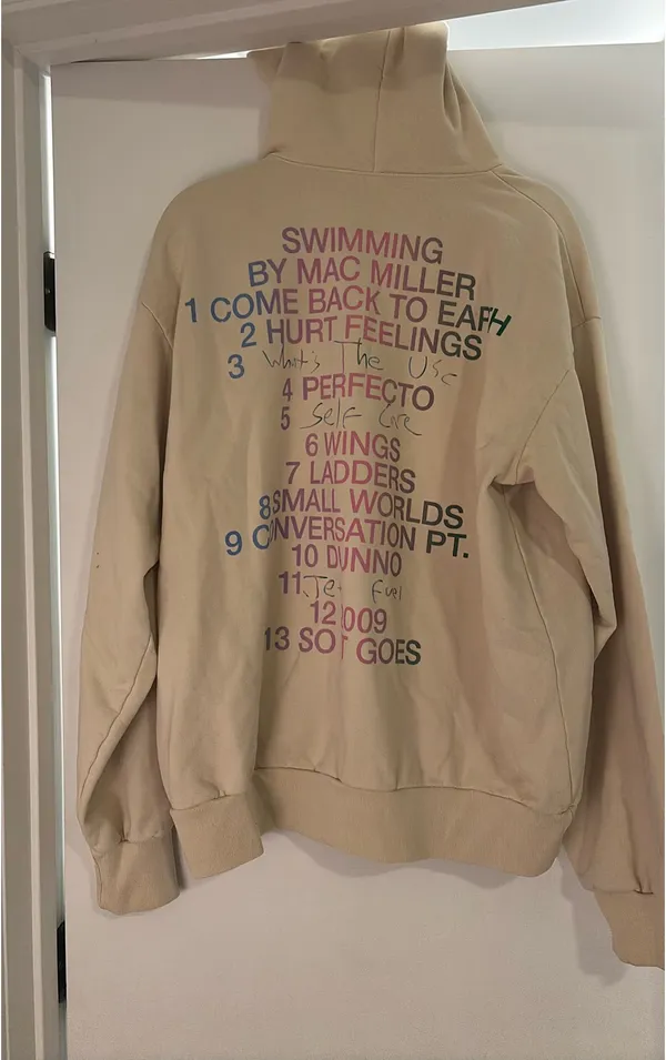 Mac Miller Swimming Hoodie X - Image 2