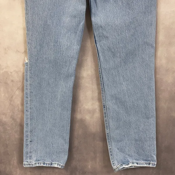 Abercrombie Fitch 90s Straight Jean Women 25/0S Distressed Ultra High Rise Indie - Image 7