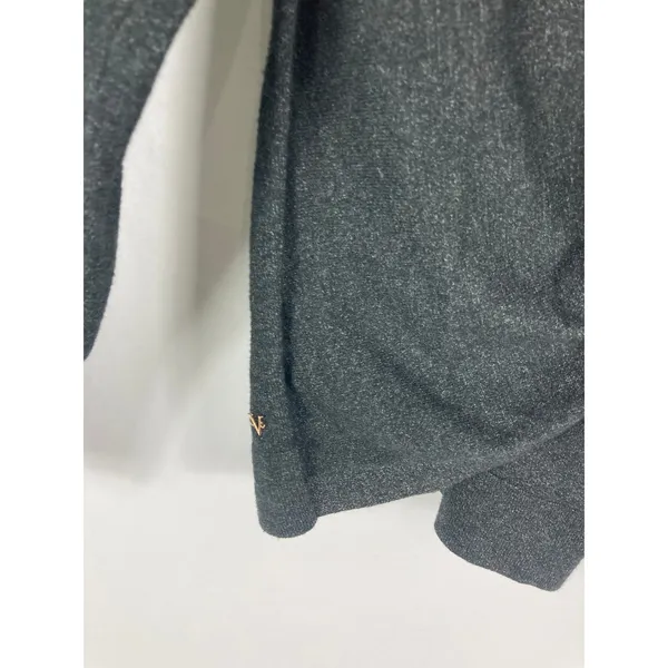 Victorias Secret Twist Open Back Grey Long Sleeve Top Size Medium - Image 5
