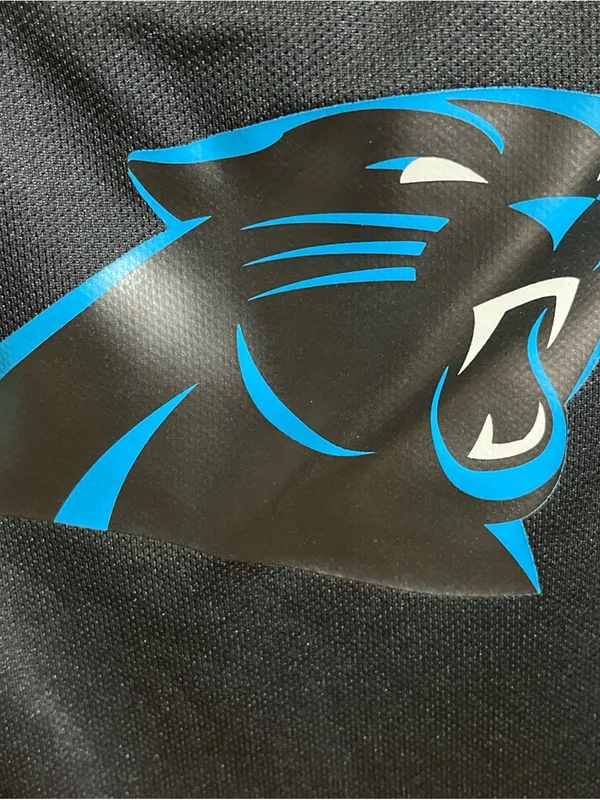Nike Black & Blue Carolina Panthers Women's Tank Top - Image 3