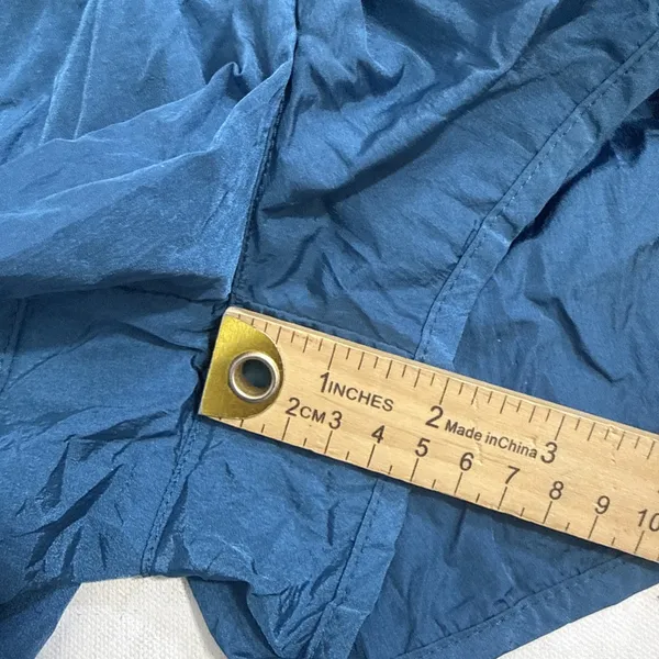 Free People Movement Blue Lined High Waisted Athletic Gym Run Shorts Size Small - Image 6