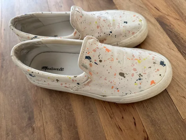 Madewell Paint Splatter Slip-On Sidewalk Sneakers - Image 5