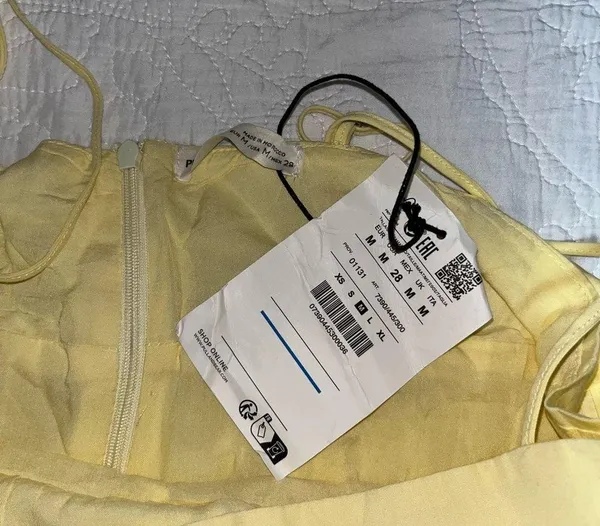 Strappy romper dress Yellow Size M - Image 7