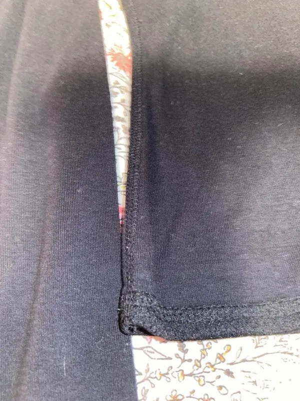 Vintage Black Long Sleeve Top - Image 2