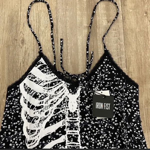 Iron Fist “Death Breath” Slip Dress Medium - Image 3