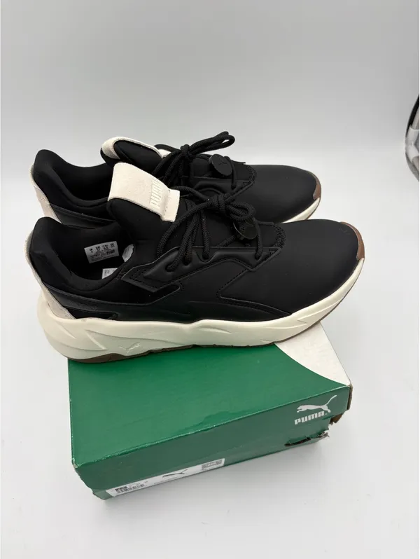Puma $110 NEW Fierce Nitro Women's 6.5 Black and White Sneakers Size 6.5 US - Image 6