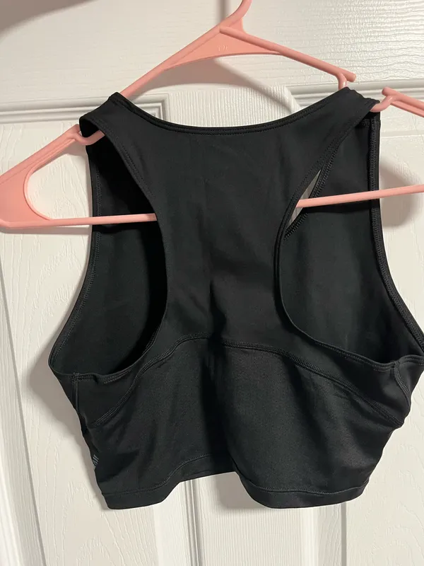 Adidas Crop Tank Black Top Workout - Image 3