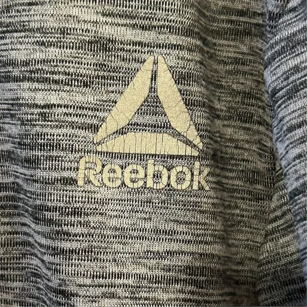 Reebok Women's‎ Gray Long Sleeve T-Shirt Size L Casual Fall Top - Image 6