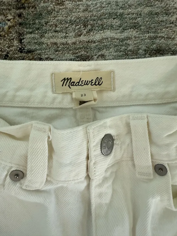 Madewell Denim Skirt White Midi - Image 2