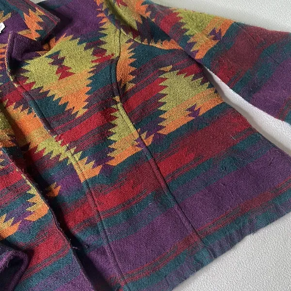 Coldwater Creek Aztec Patterned Jacket - Image 4