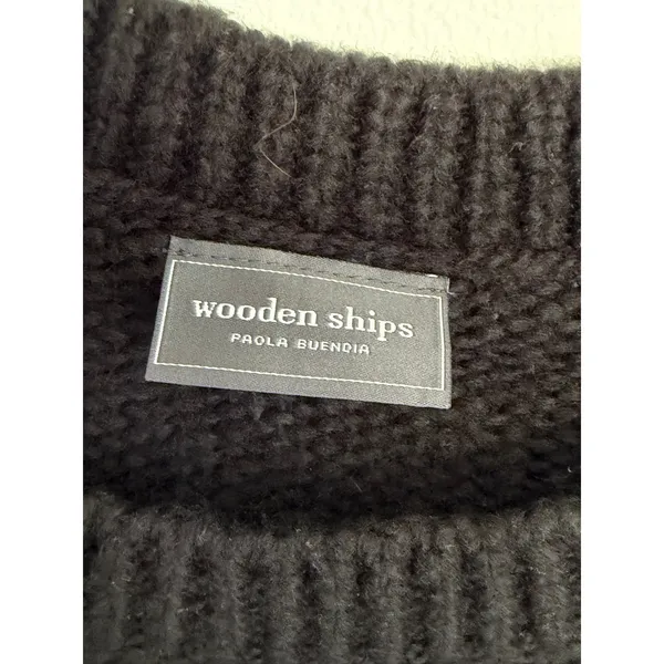 Wooden Ships Mohair Wool Cider & Donuts sweater size S/M - Image 2