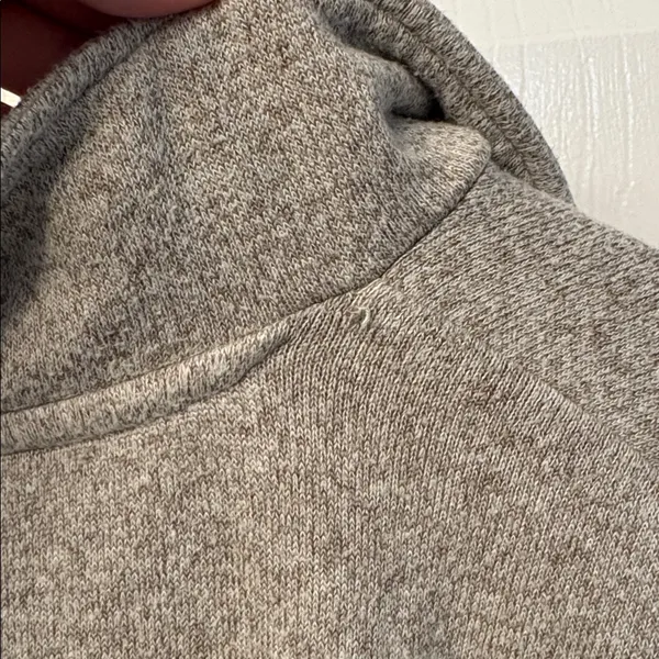 A New Day Cropped Button-Front Polo Sweater - Grey - Image 6