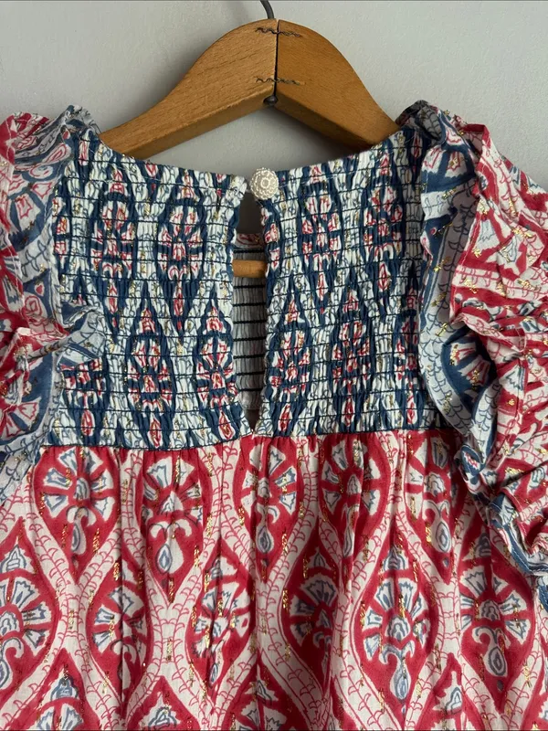 Tuckernuck Ash & Eden Red Olga Mini Dress medium - Image 9