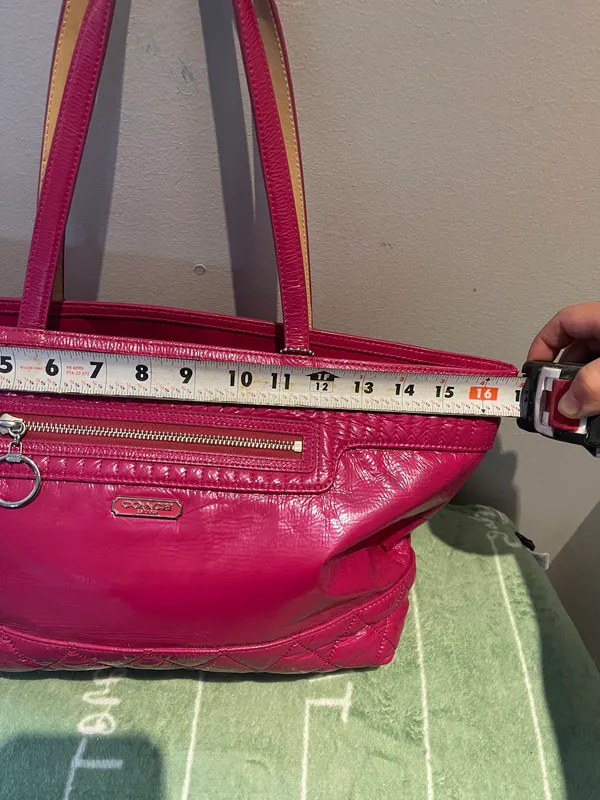 Coach Pink Bag - Image 10