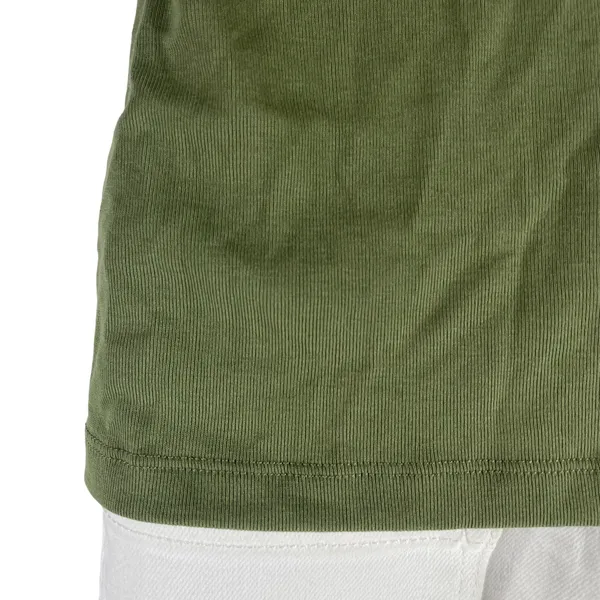 J. Crew Tiered Ruffle Drapey Crew Neck Tank Top Green Size M - Image 8