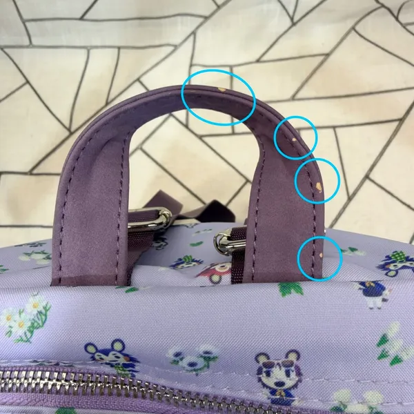 Controller Gear Animal Crossing Backpack Small‎ Purple Able Sisters Switch Bag - Image 11
