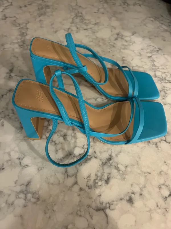 H&M Blue Heels - Image 2