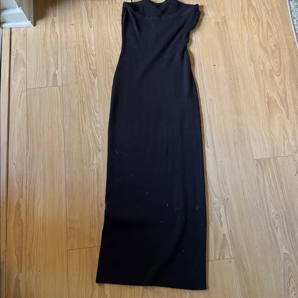 Rumored Black Strapless Dress - Image 4