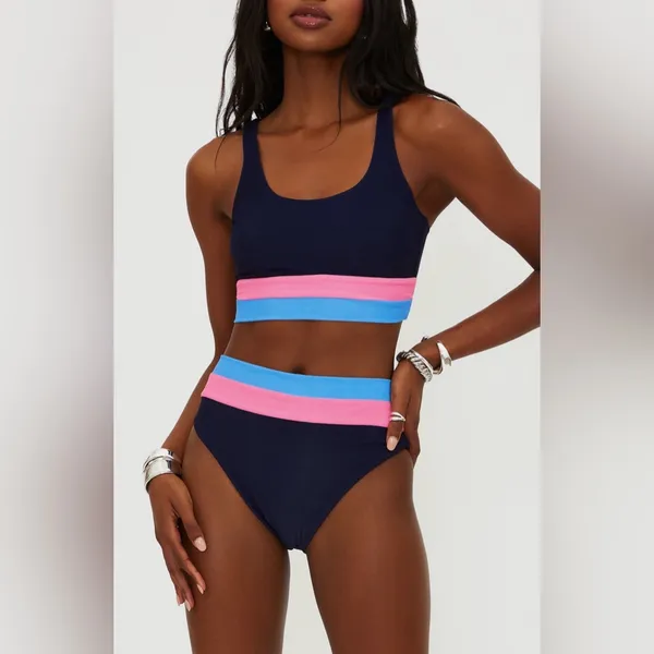 Beach Riot Mackenzie Bikini Top, Size large, $98 - Image 4