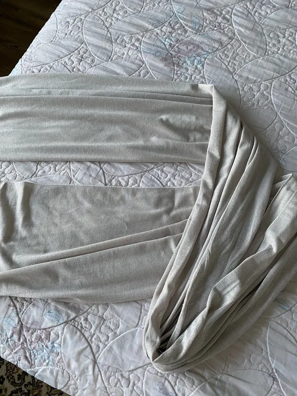 Modest Small Premium Shimmer Seashell Jersey Hijabs For Women - Image 3
