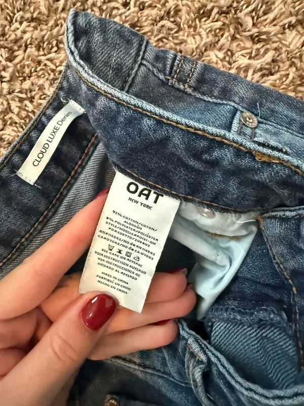 Oat Jeans Blue Size 4 - Image 3