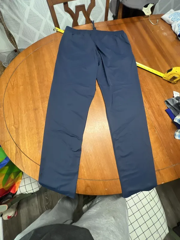 Zyia Active Women's Drawstring Performance Jogger Pants Navy Blue Size Large - Image 7