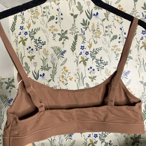 SKIMS‎ Fits Everybody Scoop Neck Bralette Jasper XS 2025 - Image 6