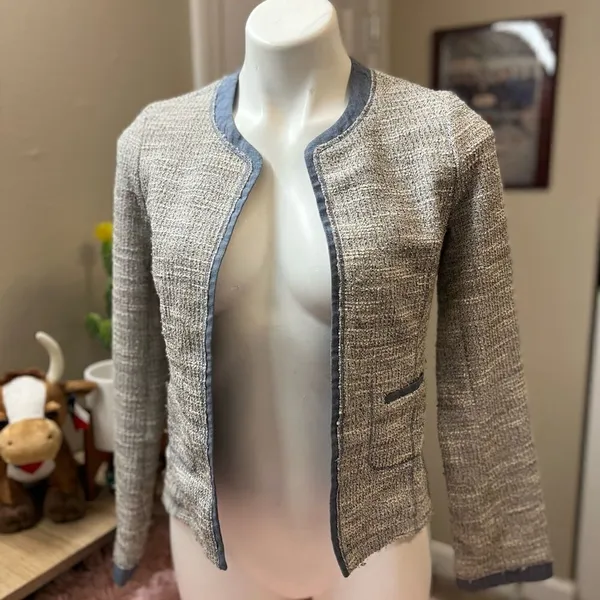 Gray blazer Silver Size XS - Image 2