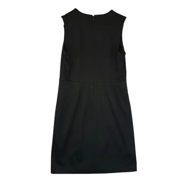 Banana Republic Petite Black V Neck Sleeveless Sheath Dress Work Elegant Size 10 - Image 6