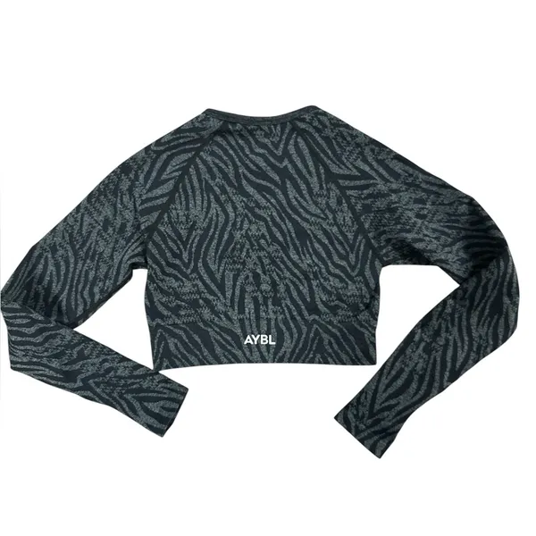 AYBL Evolve Camo Seamless LS Crop Top - Image 6