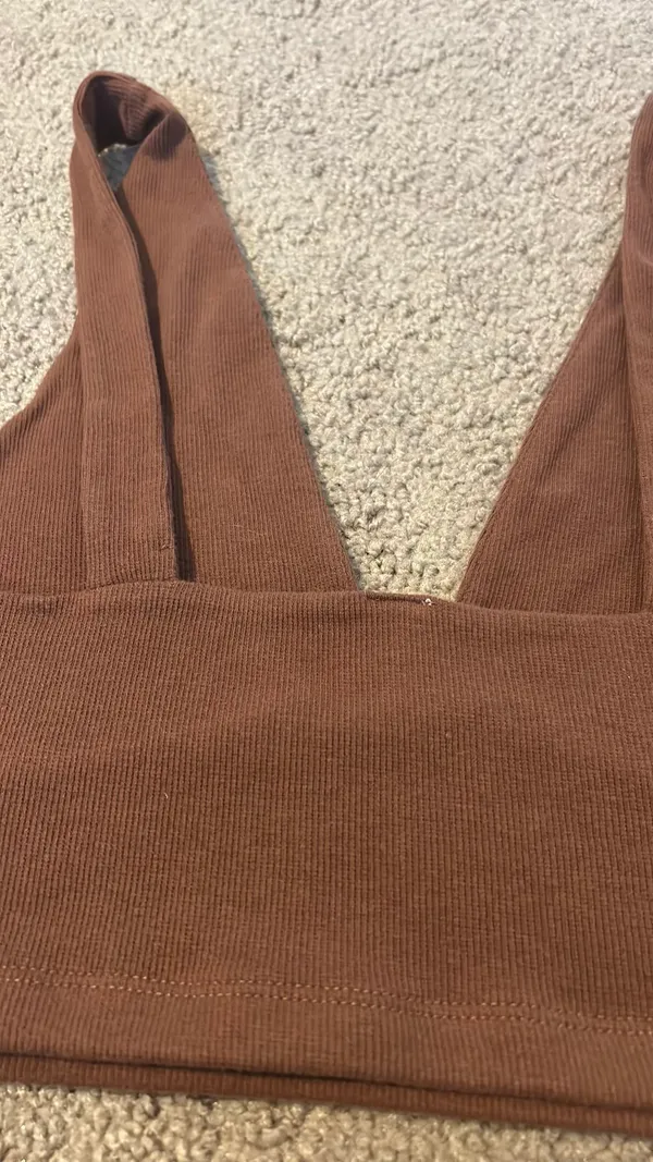 BP Brown Crop Top - Image 4