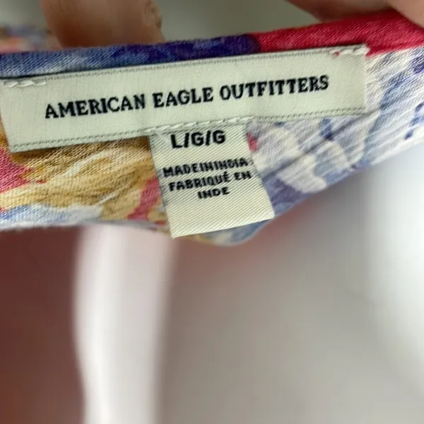 American Eagle Floral Tropical Sun Dress - Image 7