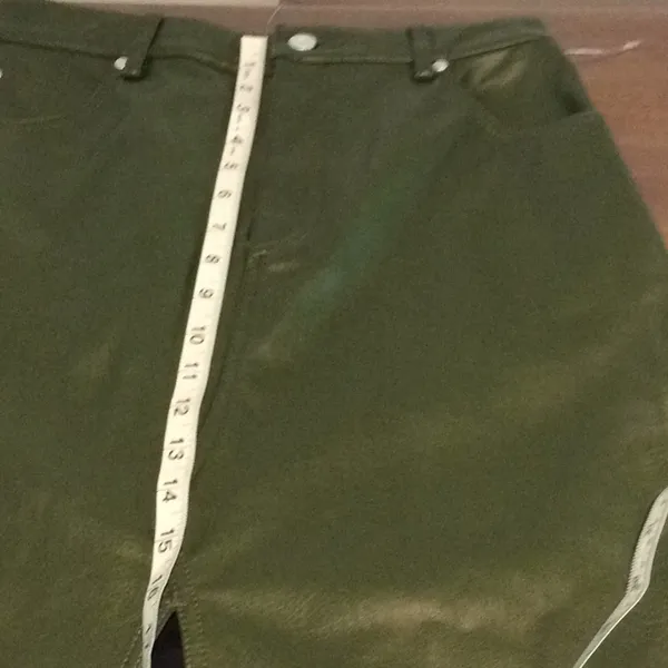 Anthropologie Midi Faux Leather Skirt Sz 4 NWT - Image 5
