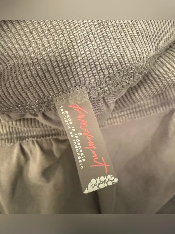 NWOT Free People FP Movement Hot Shot Harem Shorts - blue granite grey - Small - Image 10