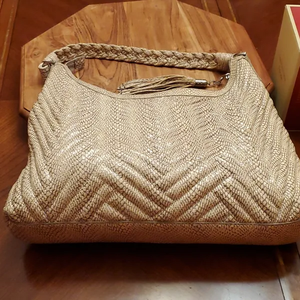 Cole Haan Snakeskin Satchel - Image 4