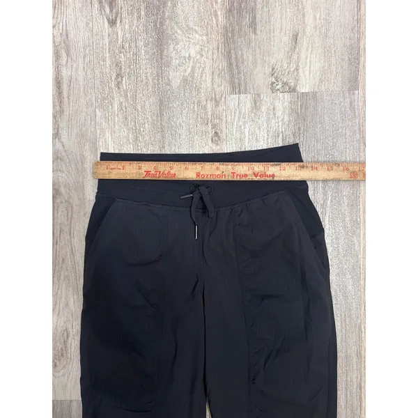 Lululemon Women's Dance‎ Studio Mid Rise Jogger Full Length Black Night Size 4 - Image 6
