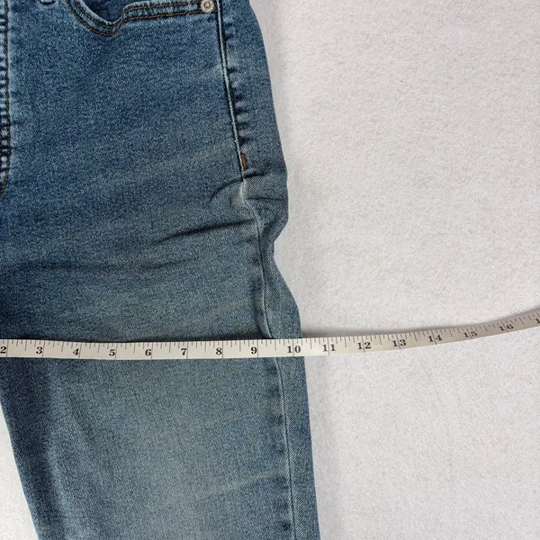 Old Navy Extra High Rise Kicker Bootcut Jeans Women's 8 Button Fly Western Y2K - Image 7