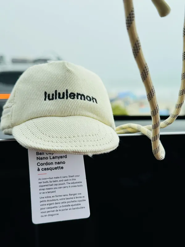 Lululemon Ball Cap Nano Lanyard - Image 2