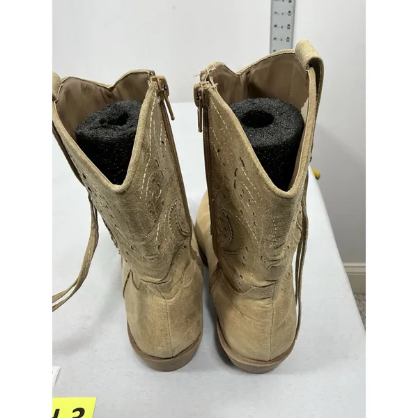 Womans Coconuts By Bandera Nash Cowboy Boots 7.5 M Camel Color - Image 4