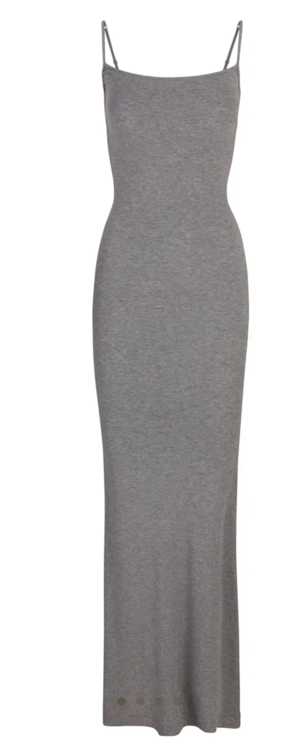 SKIMS Gray Maxi Dress - Image 2