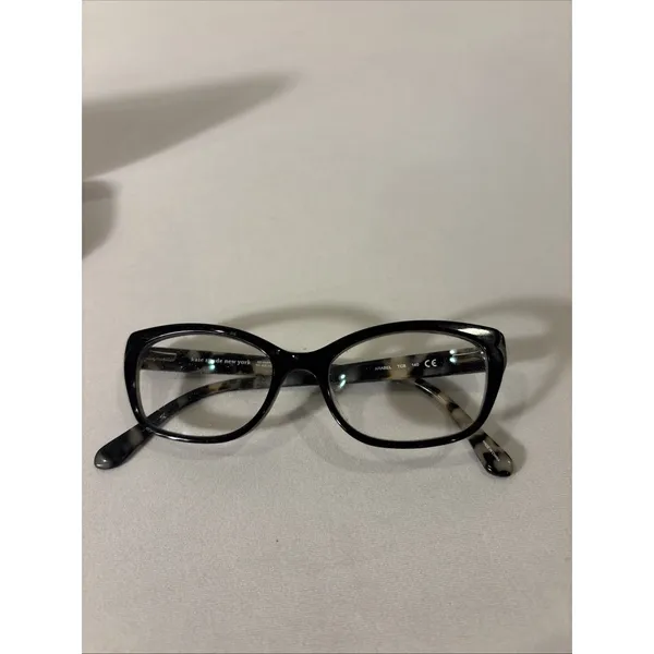Kate Spade‎ New York Arabel TCB Eyeglasses Women Black Tortoise 140 and Case - Image 10
