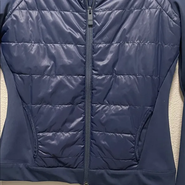 Southern Tide Josette Mixed Media Full Zip Athletic Jacket - Image 7