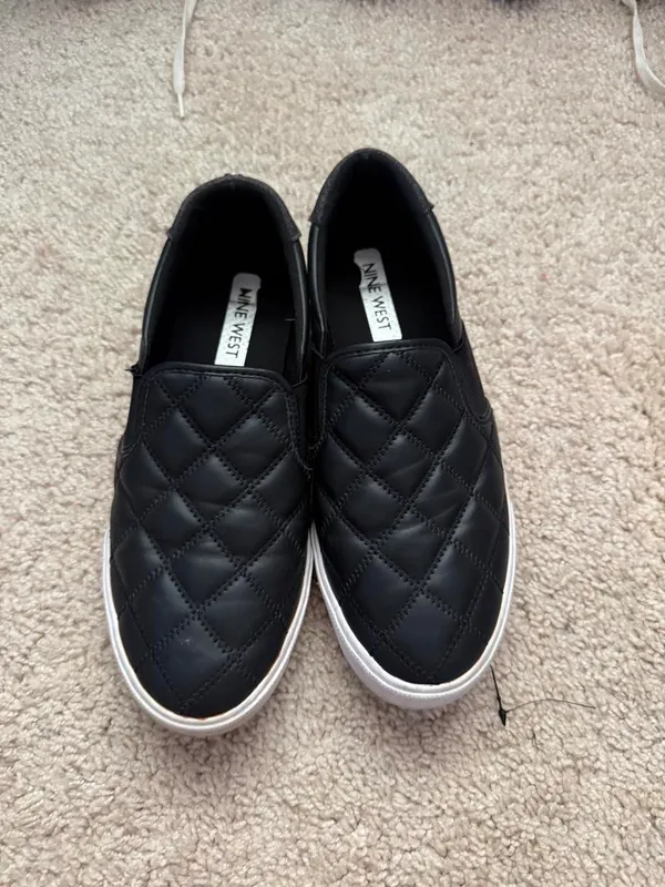 Nine west black shoes size 9 - Image 2