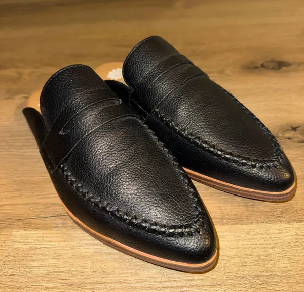 Yellow Box Black Loafers - Image 2