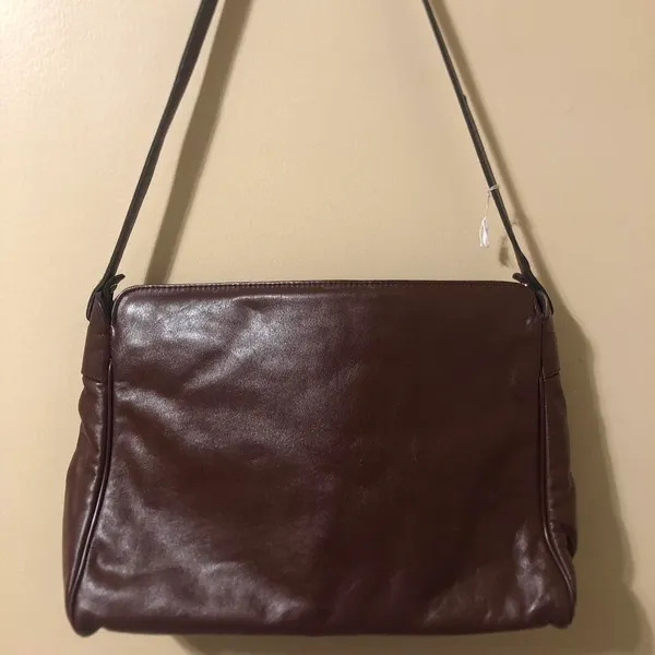 Vintage Etienne Aigner Leather Shoulder Bag - Image 3