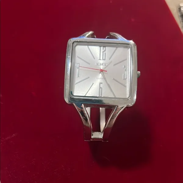 Benyar Silver Square Watch - Image 7