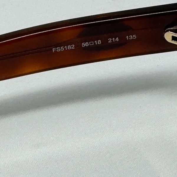 Fendi FS 5182 Sunglasses in light Havana 214 - Image 7