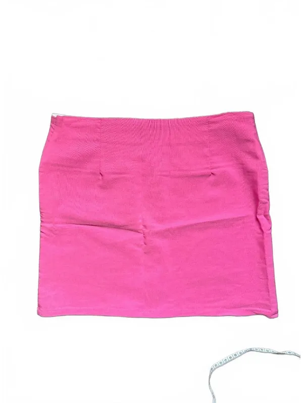 NWT Vintage Y2K Sunshine Apparel Pink Low Rise Mini Skirt Size 5 USA Made - Image 5