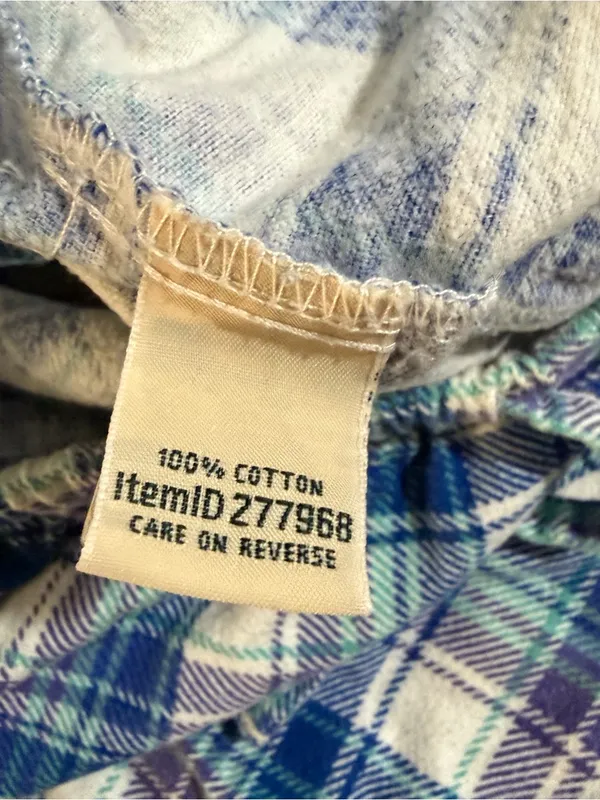 L.L. Bean Plaid Flannel Pajama Pants Cotton - Image 4